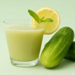 Gurken-Zitronen-Saft, der Sie begeistern wird